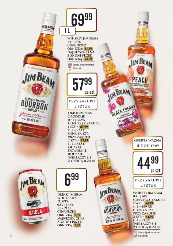 Dino - gazetka promocyjna Katalog alkoholowy od poniedziałku 15.09 do soboty 20.09 - strona 12