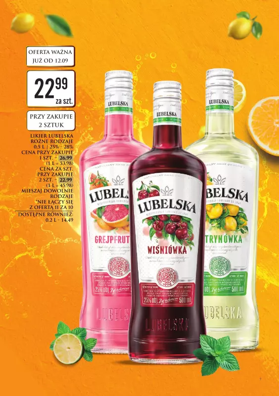 Dino - gazetka promocyjna Katalog alkoholowy od poniedziałku 15.09 do soboty 20.09 - strona 7