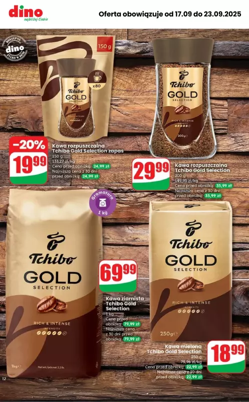 Dino - gazetka promocyjna MEGA promocje! od środy 17.09 do wtorku 23.09 - strona 4
