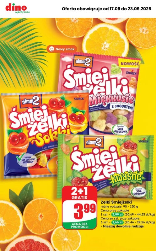 Dino - gazetka promocyjna MEGA promocje! od środy 17.09 do wtorku 23.09 - strona 3