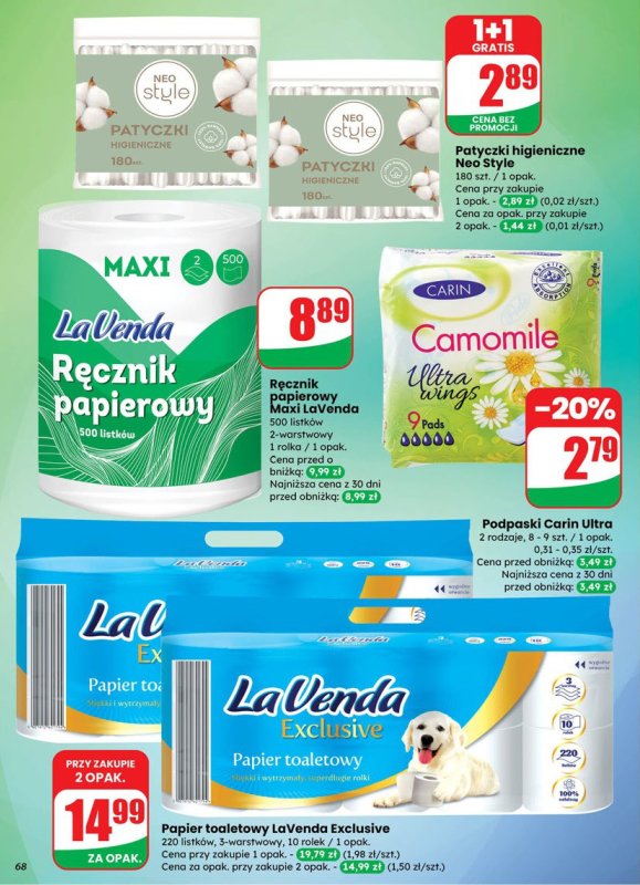 Dino - gazetka promocyjna Gazetka od środy 17.09 do wtorku 23.09 - strona 68