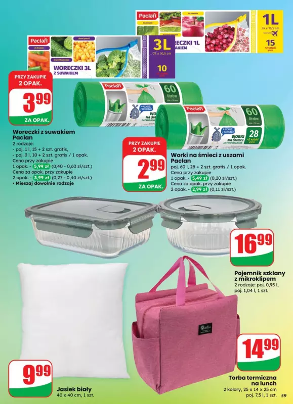 Dino - gazetka promocyjna Gazetka od środy 17.09 do wtorku 23.09 - strona 59