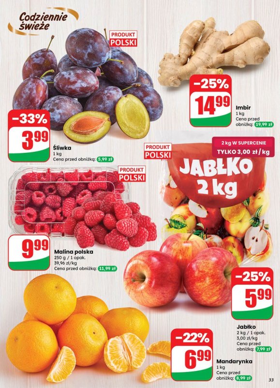 Dino - gazetka promocyjna Gazetka od środy 17.09 do wtorku 23.09 - strona 33