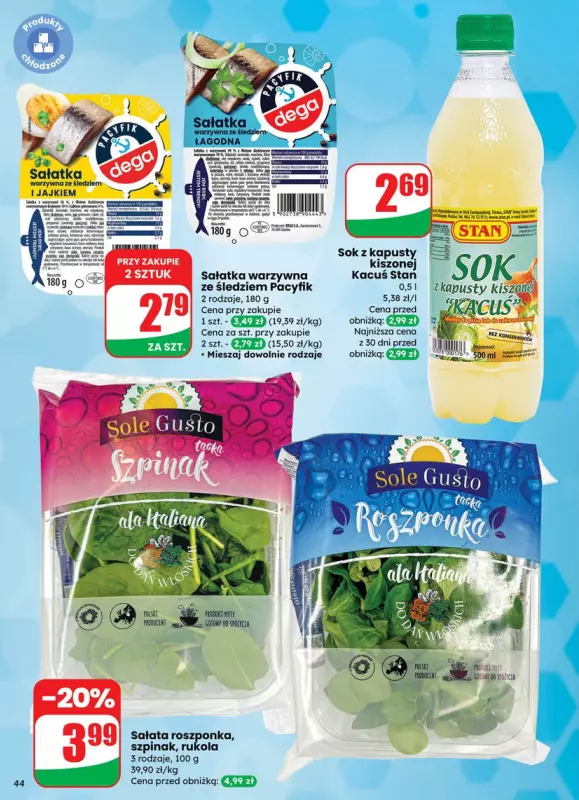Dino - gazetka promocyjna Gazetka od środy 17.09 do wtorku 23.09 - strona 44