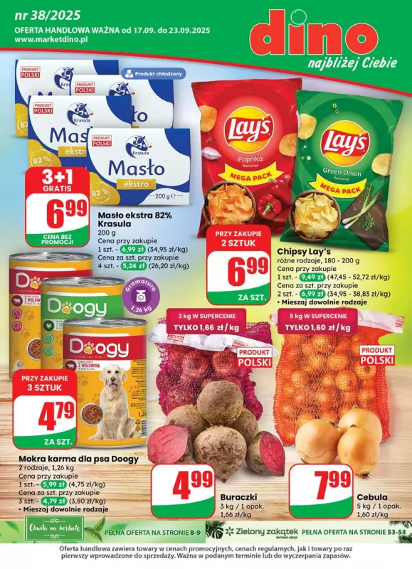 Dino - gazetka promocyjna Gazetka od środy 17.09 do wtorku 23.09