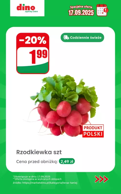 Dino - gazetka promocyjna Specjalna oferta na 17.09.2025 - promocje spoza gazetki   - strona 3