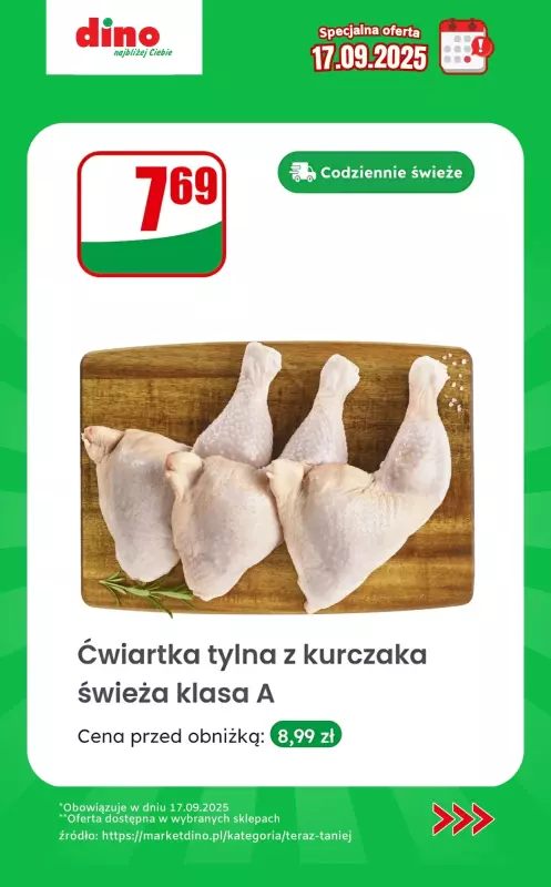 Dino - gazetka promocyjna Specjalna oferta na 17.09.2025 - promocje spoza gazetki od środy 17.09 do środy 17.09 - strona 7