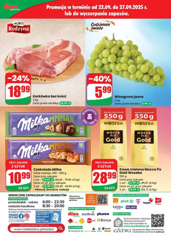 Dino - gazetka promocyjna Gazetka od środy 24.09 do wtorku 30.09 - strona 74