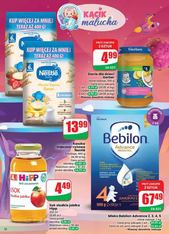 Dino - gazetka promocyjna Gazetka od środy 24.09 do wtorku 30.09 - strona 12