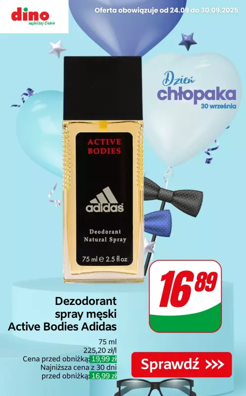 Dino - gazetka promocyjna Upominki na Dzień Chłopaka w SUPER cenach! od czwartku 25.09 do wtorku 30.09 - strona 4