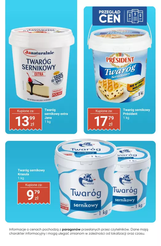 Dino - gazetka promocyjna Nabiał - przegląd cen od czwartku 25.09 do środy 01.10 - strona 14