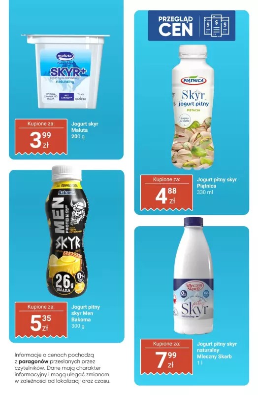 Dino - gazetka promocyjna Nabiał - przegląd cen od czwartku 25.09 do środy 01.10 - strona 7