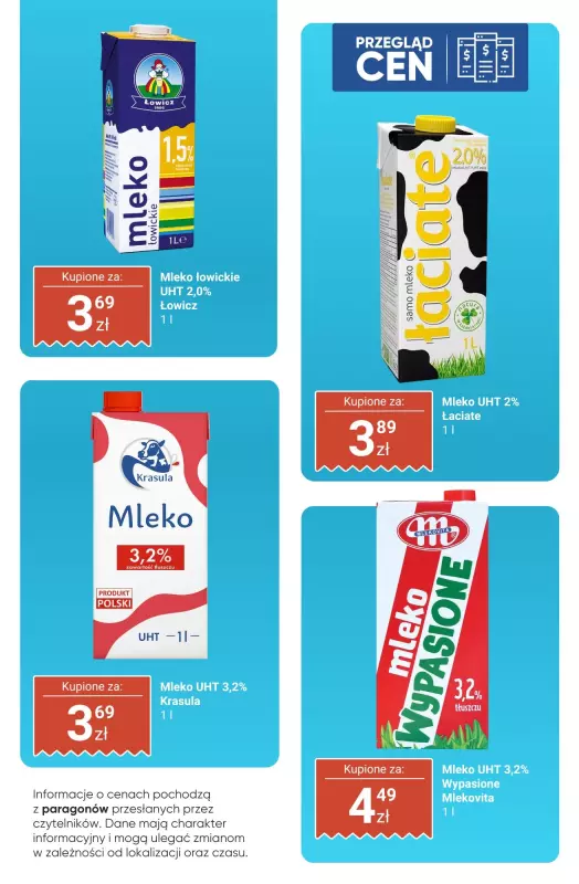 Dino - gazetka promocyjna Nabiał - przegląd cen od czwartku 25.09 do środy 01.10 - strona 4