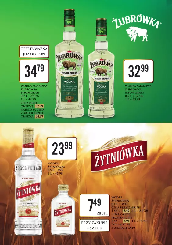 Dino - gazetka promocyjna Katalog alkoholowy od poniedziałku 29.09 do soboty 04.10 - strona 4