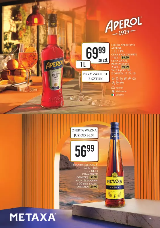Dino - gazetka promocyjna Katalog alkoholowy od poniedziałku 29.09 do soboty 04.10 - strona 11