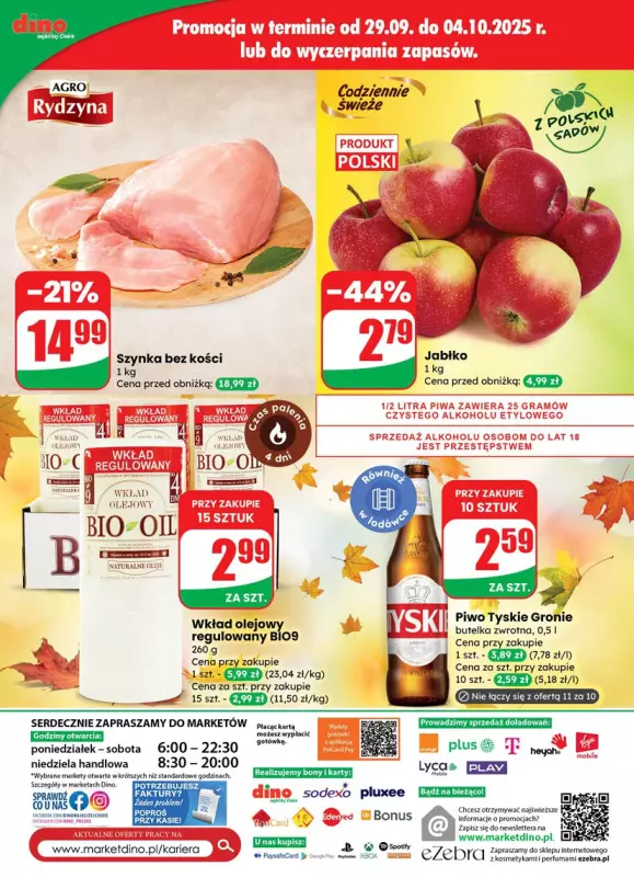 Dino - gazetka promocyjna Gazetka od środy 01.10 do wtorku 07.10 - strona 68