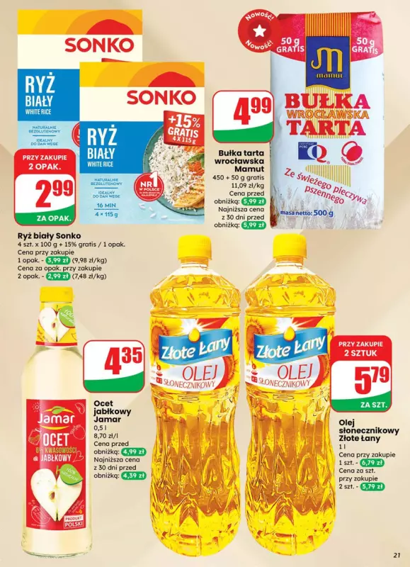 Dino - gazetka promocyjna Gazetka od środy 01.10 do wtorku 07.10 - strona 21