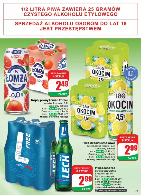 Dino - gazetka promocyjna Gazetka od środy 01.10 do wtorku 07.10 - strona 49