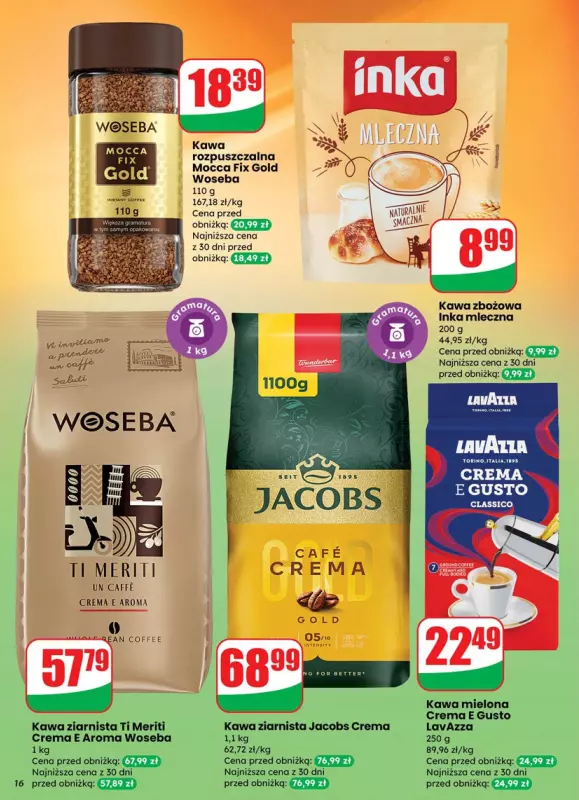 Dino - gazetka promocyjna Gazetka od środy 01.10 do wtorku 07.10 - strona 16