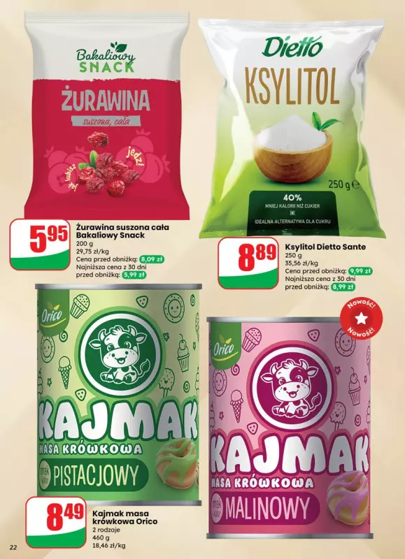 Dino - gazetka promocyjna Gazetka od środy 01.10 do wtorku 07.10 - strona 22