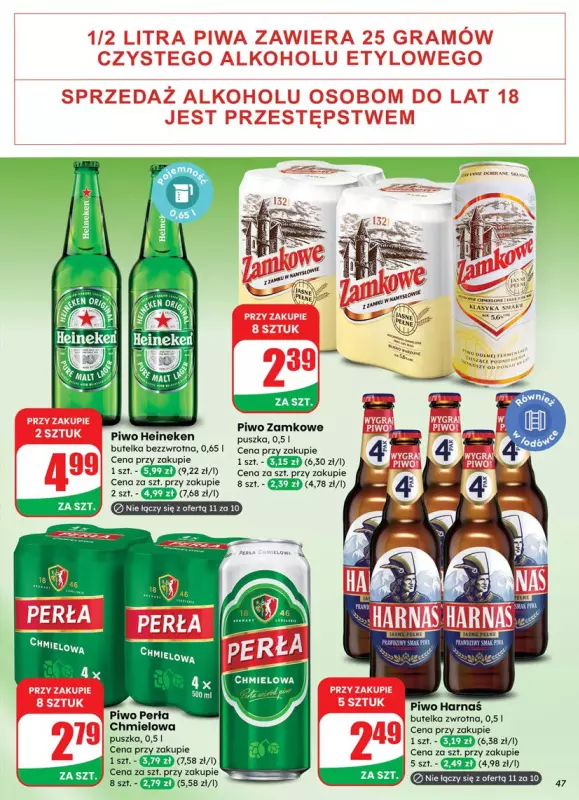 Dino - gazetka promocyjna Gazetka od środy 01.10 do wtorku 07.10 - strona 47