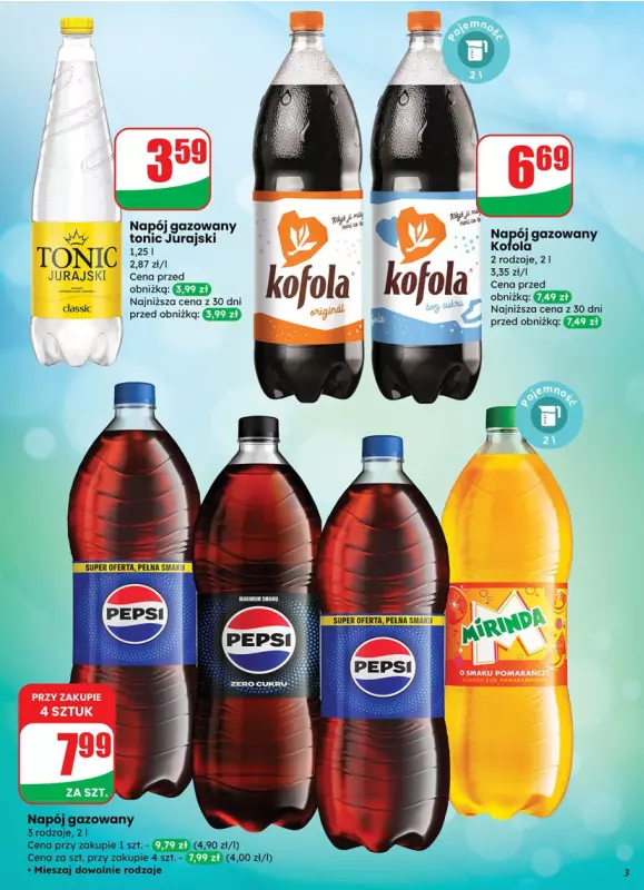 Dino - gazetka promocyjna Gazetka od środy 01.10 do wtorku 07.10 - strona 3