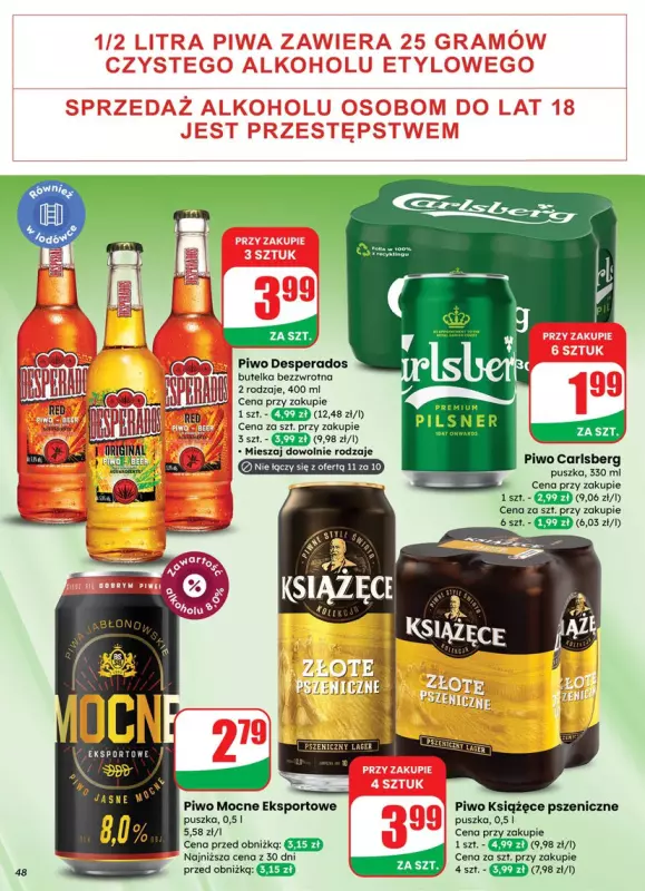 Dino - gazetka promocyjna Gazetka od środy 01.10 do wtorku 07.10 - strona 48