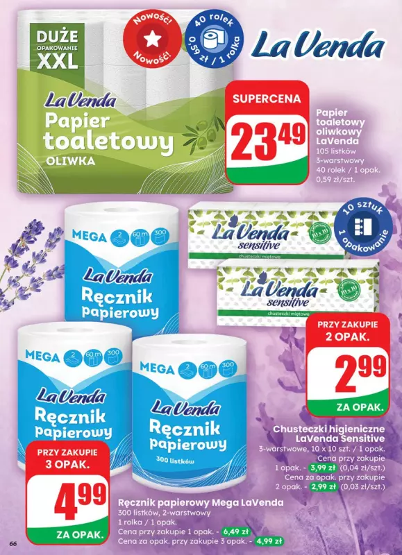 Dino - gazetka promocyjna Gazetka od środy 01.10 do wtorku 07.10 - strona 66