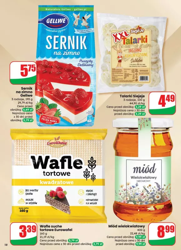 Dino - gazetka promocyjna Gazetka od środy 01.10 do wtorku 07.10 - strona 18