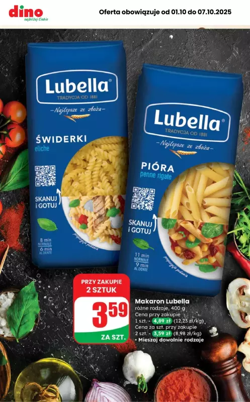 Dino - gazetka promocyjna MEGA promocje! od środy 01.10 do wtorku 07.10 - strona 4