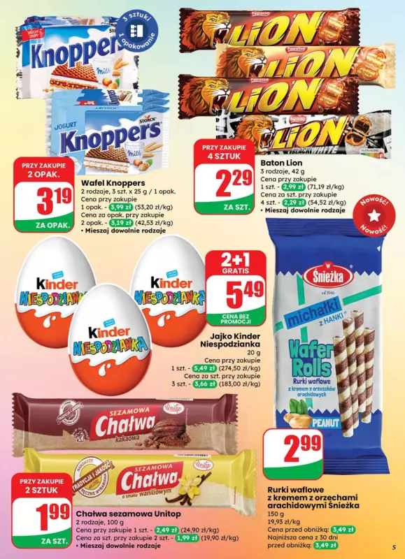 Dino - gazetka promocyjna Gazetka od środy 08.10 do wtorku 14.10 - strona 5