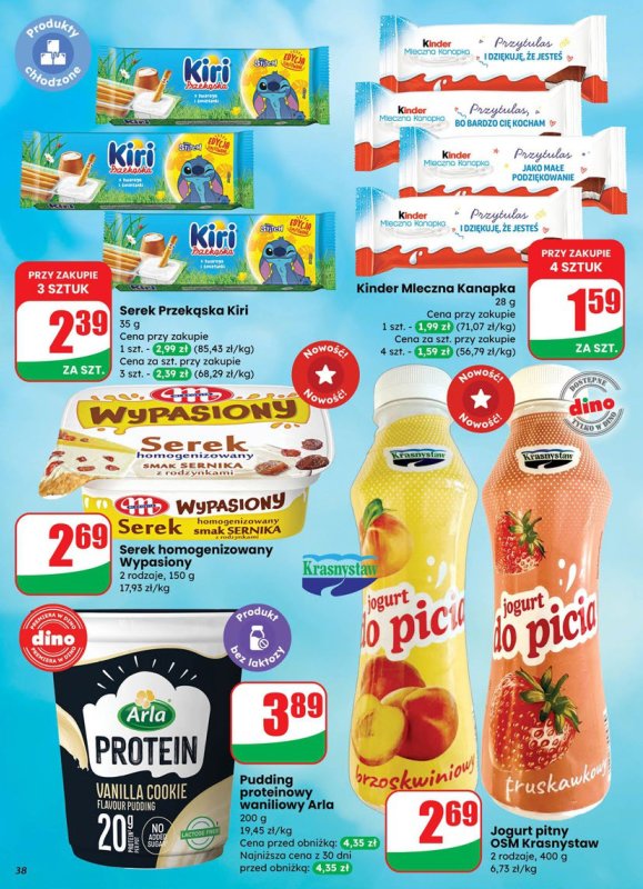 Dino - gazetka promocyjna Gazetka od środy 08.10 do wtorku 14.10 - strona 38