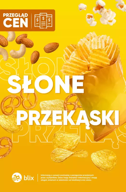 Dino - gazetka promocyjna Słone przekąski - przegląd cen od czwartku 09.10 do środy 15.10