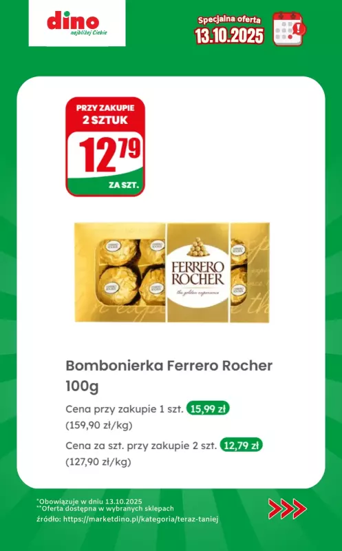 Dino - gazetka promocyjna Specjalna oferta na 13.10.2025 - promocje spoza gazetki   - strona 2