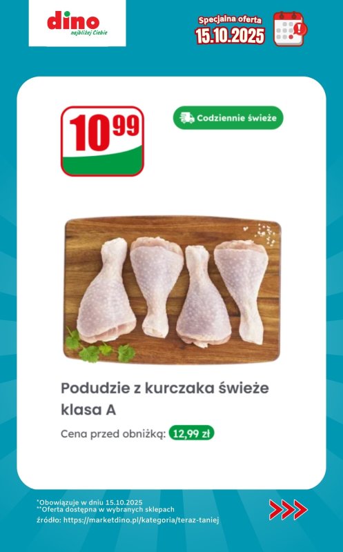 Dino - gazetka promocyjna Specjalna oferta na 15.10.2025 - promocje spoza gazetki od środy 15.10 do środy 15.10 - strona 4
