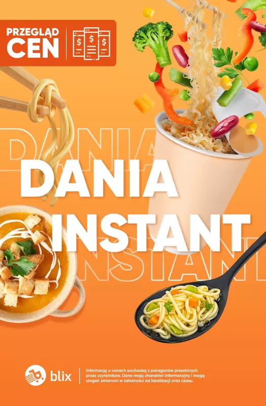 Dino - gazetka promocyjna Dania INSTANT - przegląd cen  