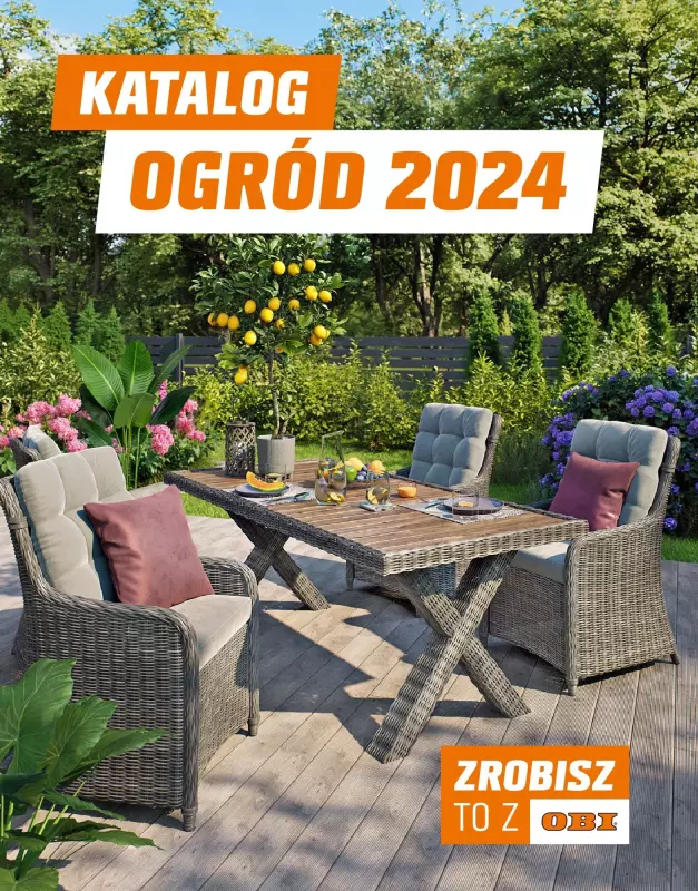 OBI - gazetka promocyjna Katalog ogrodowy 2024 od poniedziałku 18.03 do piątku 31.05