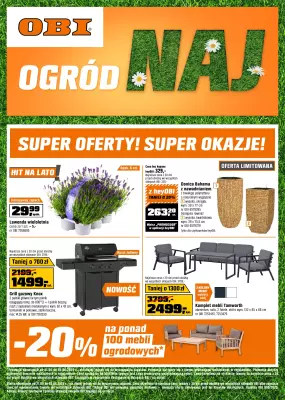 OBI - gazetka promocyjna Gazetka od środy 21.05 do wtorku 03.06