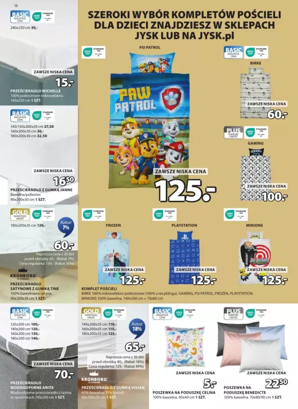 Jysk - gazetka promocyjna Fantastyczne oferty świąteczne od środy 11.12 do niedzieli 29.12 - strona 16