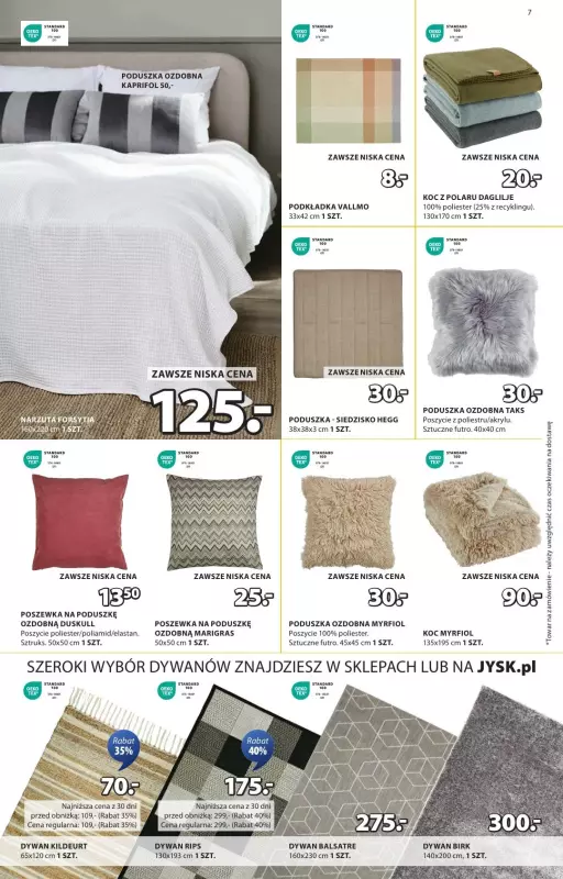 Jysk - gazetka promocyjna Winter Sale od środy 08.01 do niedzieli 26.01 - strona 7