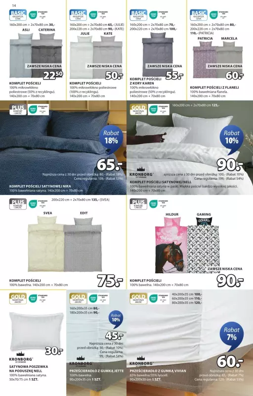 Jysk - gazetka promocyjna Winter Sale od środy 08.01 do niedzieli 26.01 - strona 14