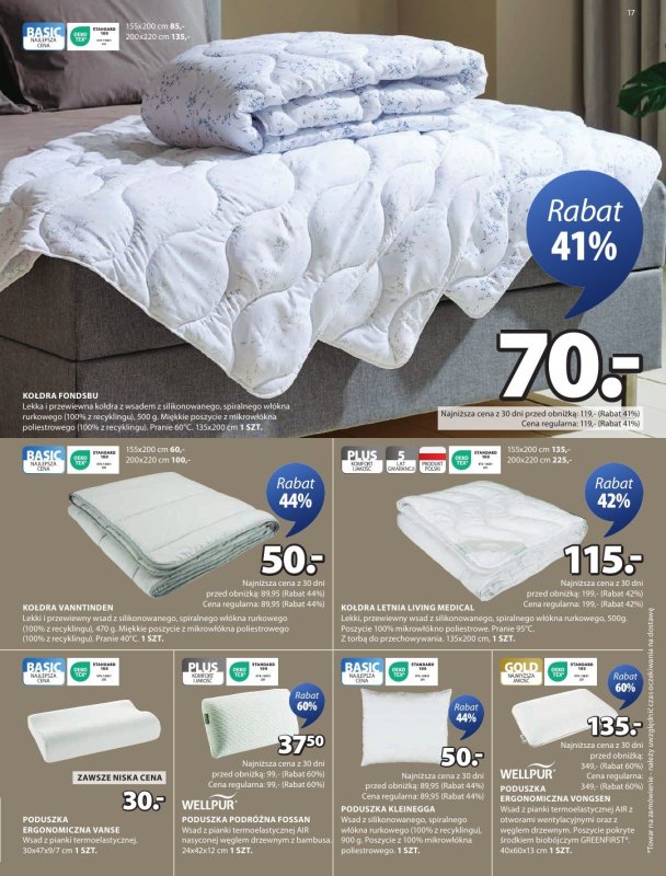 Jysk - gazetka promocyjna Świetna oferta do ogrodu od środy 23.04 do niedzieli 11.05 - strona 17