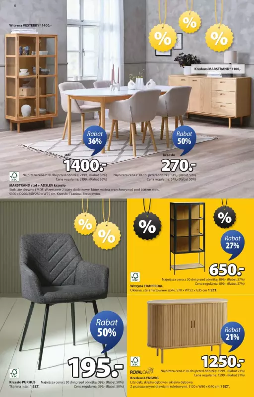 Jysk - gazetka promocyjna Summer Sale. Rabat do 60% od środy 18.06 do niedzieli 06.07 - strona 6