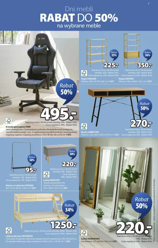 Jysk - gazetka promocyjna Summer Sale. Rabat do 60%   - strona 3