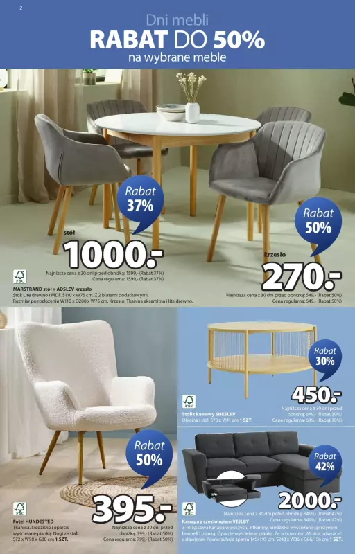 Jysk - gazetka promocyjna Summer Sale. Rabat do 60%   - strona 2