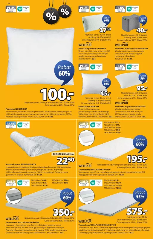 Jysk - gazetka promocyjna Summer Sale. Rabat do 60% od środy 02.07 do niedzieli 20.07 - strona 10