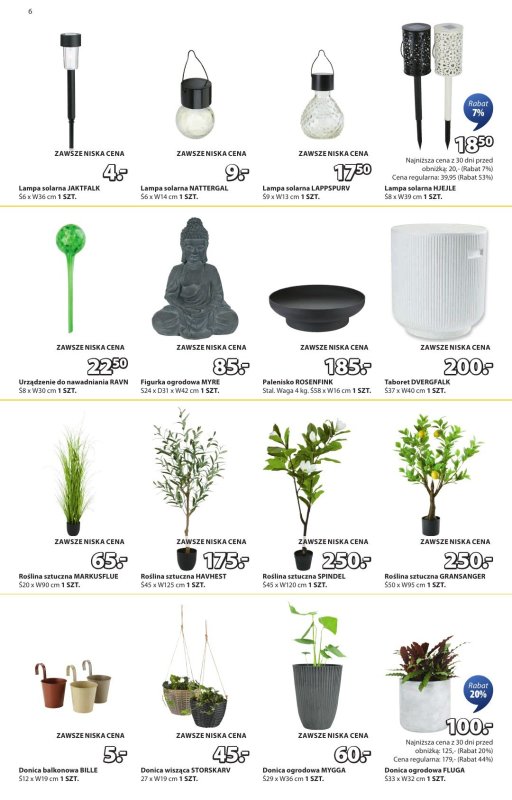 Jysk - gazetka promocyjna Summer Sale. Rabat do 60% od środy 02.07 do niedzieli 20.07 - strona 6
