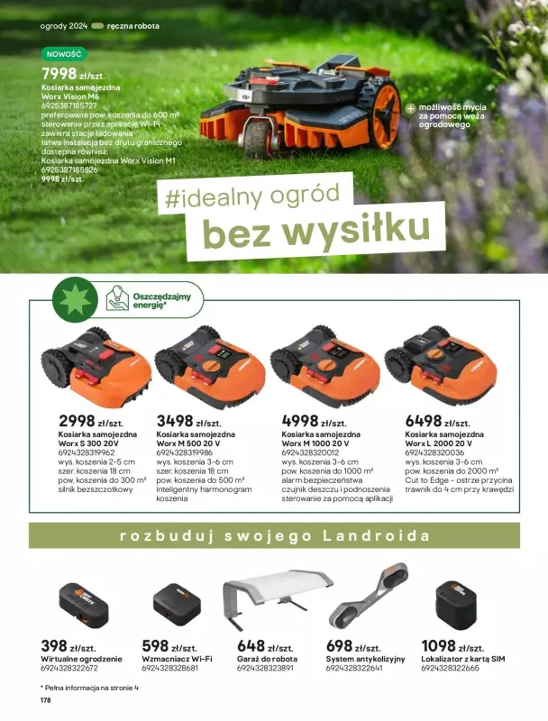 Castorama - gazetka promocyjna Katalog Ogrody 2024 od czwartku 25.04  - strona 178