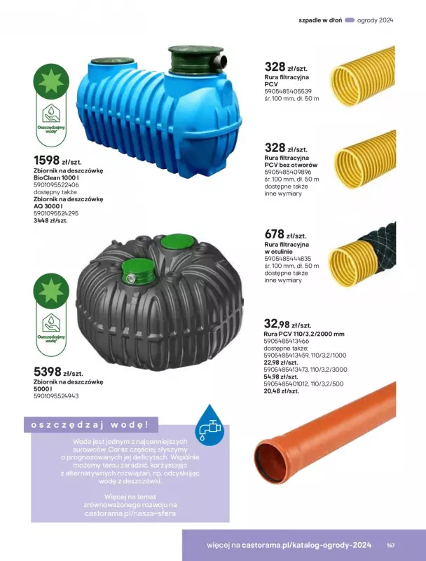Castorama - gazetka promocyjna Katalog Ogrody 2024 od czwartku 25.04  - strona 167