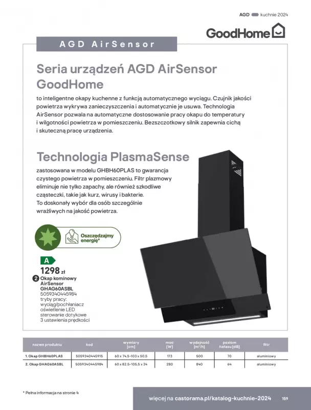 Castorama - gazetka promocyjna Katalog Kuchnie 2024 od czwartku 25.04  - strona 159